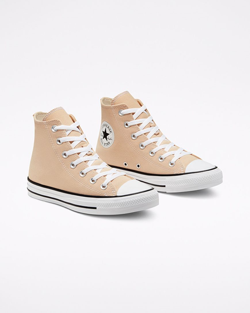 Tenisi Inalti Barbati Converse Chuck Taylor All Star Seasonal Color Bej | RO SQURJ071